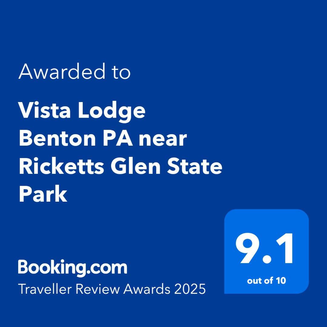 Vista Lodge Benton Pa Near Ricketts Glen State Park Esterno foto